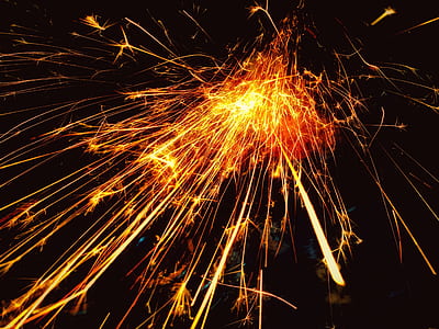 fireworks during nightime thumbnail