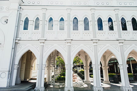white concrete structure thumbnail
