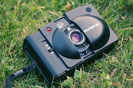 black Olympus camera thumbnail