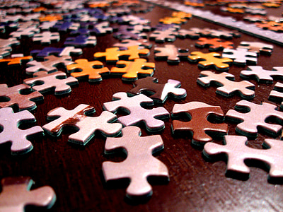 assorted-color puzzle pieces thumbnail