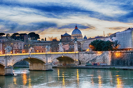 architectural photography of gray bridge thumbnail