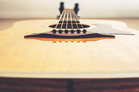 Closeup shot of a guitar thumbnail