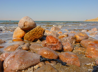 rocks next to seashore thumbnail