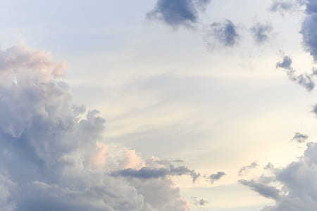 white cumulus clouds thumbnail
