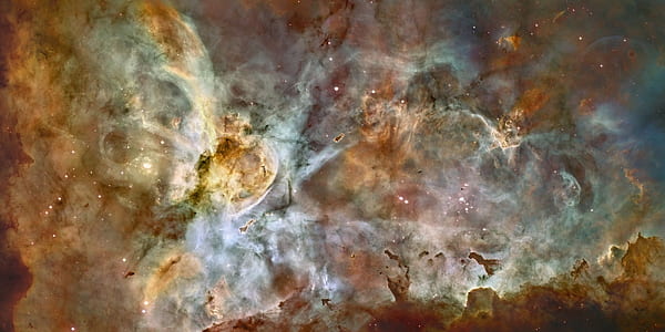 brown galaxy digital wallpaper thumbnail