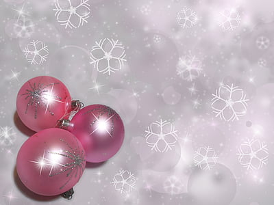three round purple ornaments thumbnail
