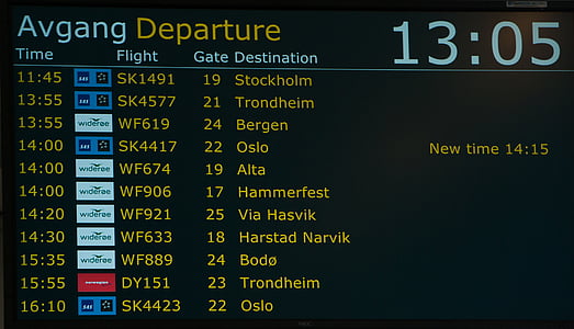 avgang departure 13:05 chart thumbnail