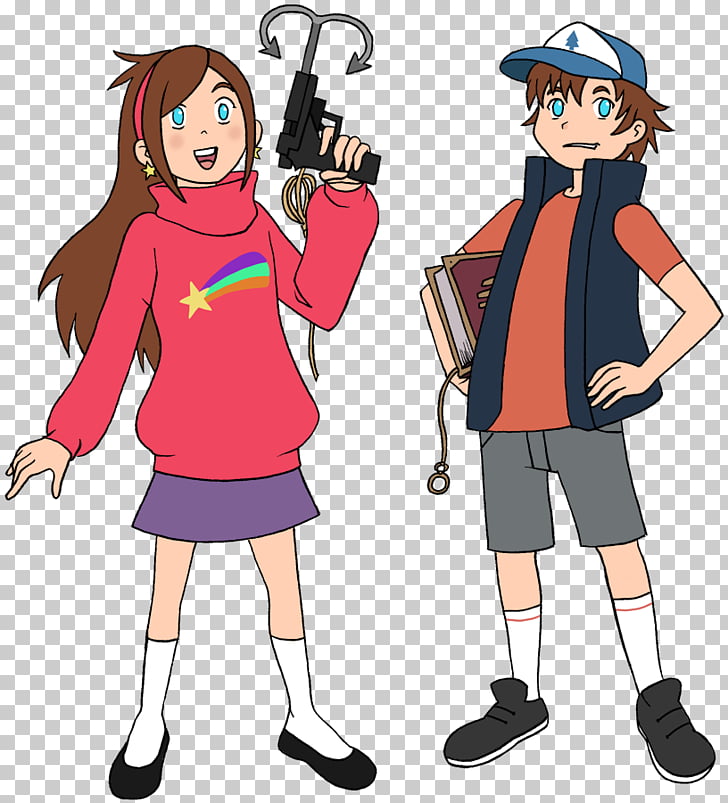 Dipper Pines Mabel Pines Anime Fan Art Anime Png Clipart Free Cliparts Uihere