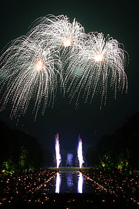 firework display at night thumbnail