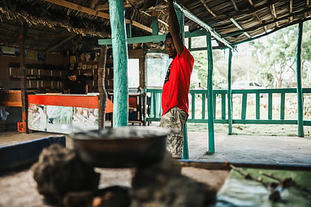 man raising his hands thumbnail