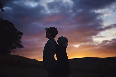 dawn, landscape, sunset, people thumbnail