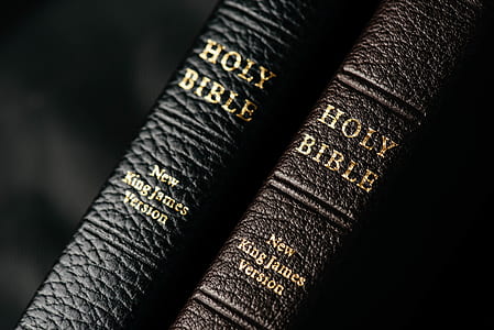 two Holy Bibles side-by-side thumbnail