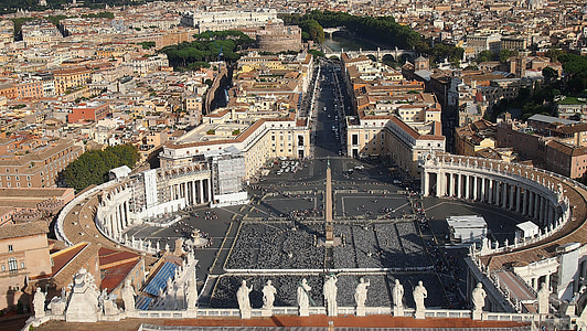 aerial photography of a city thumbnail