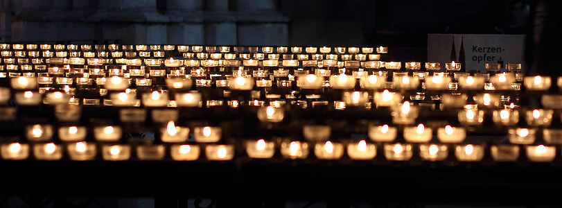 close up photo of tea light candle thumbnail