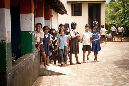 children playing outside rooms thumbnail