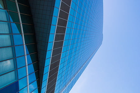 low angle photography of curtain building at daytime thumbnail