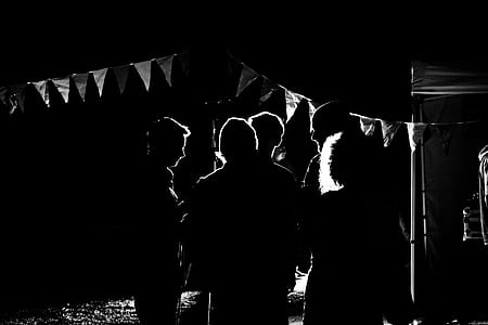 Silhouette Photo of People thumbnail