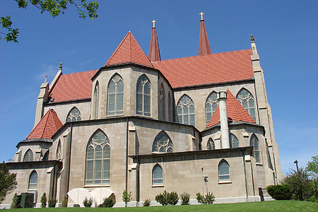 Church and Steeple in Helena, Montana thumbnail