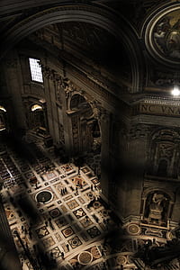 top view photography of building thumbnail