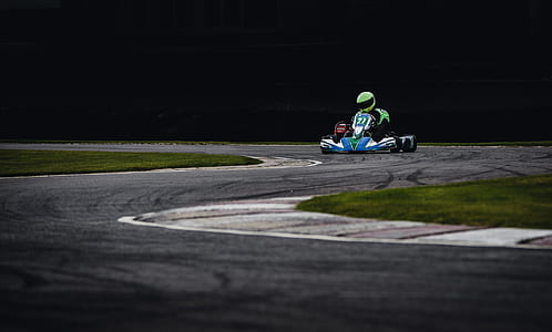 person riding go-kart thumbnail