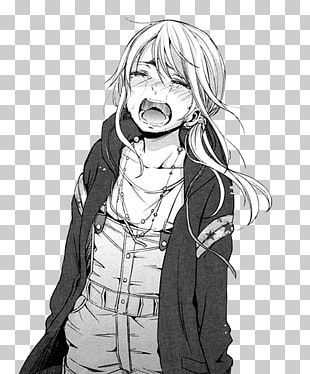 Anime Manga Drawing Crying Girl Sad Female Character