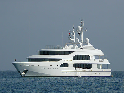 white cruise ship under sunny sky thumbnail
