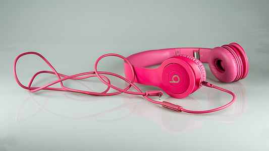 pink Beats by Dr. Dre headphones thumbnail