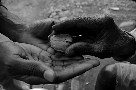 person handing stone thumbnail