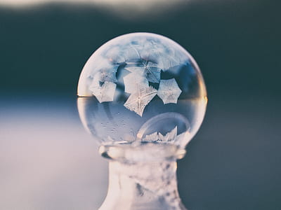 bottle bubble closeup photography thumbnail