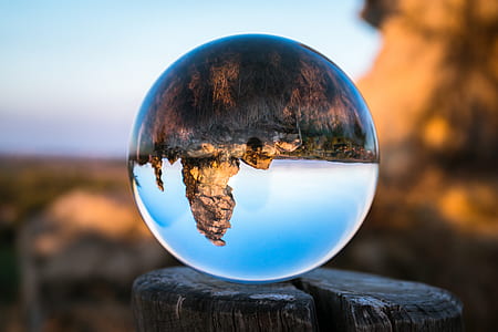 round clear glass globe thumbnail