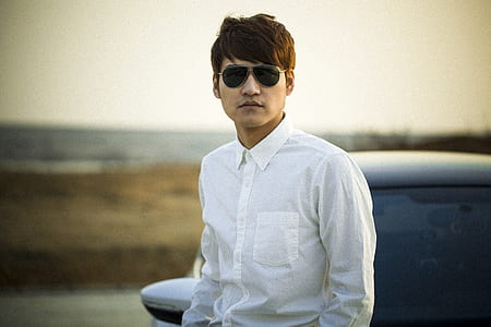 man wearing Aviator-style sunglasses and white dress shirt thumbnail