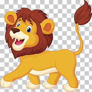 Lion Cartoon Animation , lion, lion PNG clipart