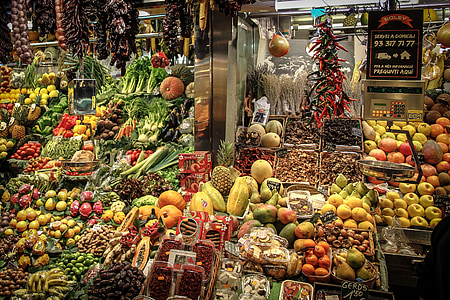 fruits on merchandise stand thumbnail