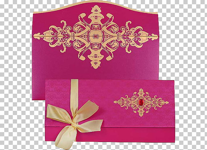 Hindu Wedding Card Clipart Png