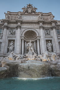 worms eye view photography of Clements XII point Max fountain thumbnail