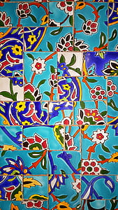 multicolored floral wall decor thumbnail