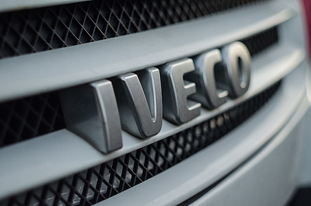 Iveco emblem on vehicle grille thumbnail