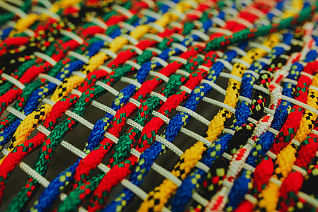 Colourful intertwined strings thumbnail
