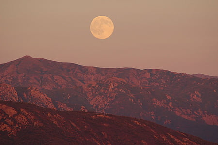 mountains overlooking moon thumbnail
