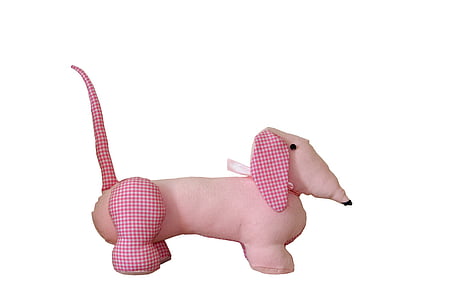 pink animal character plush toy thumbnail