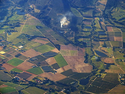 Bird's Eye View Of Farmland thumbnail