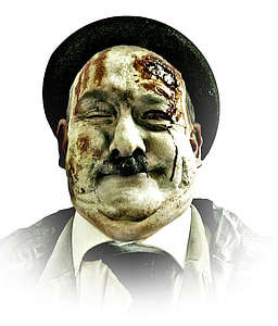 male zombie portrait thumbnail