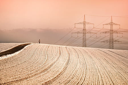 man standing on field thumbnail