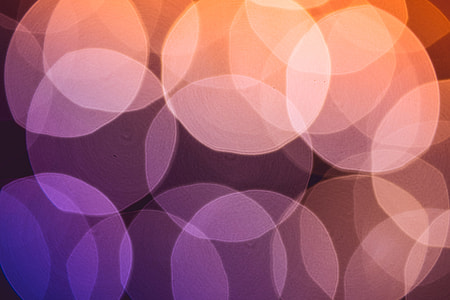 Crazy Real Lights Violet & Orange Colorful Bokeh thumbnail