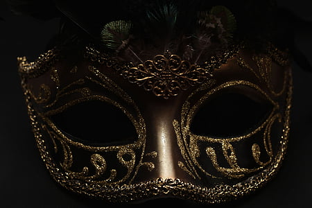 photo of brown and black glitter masquerade thumbnail