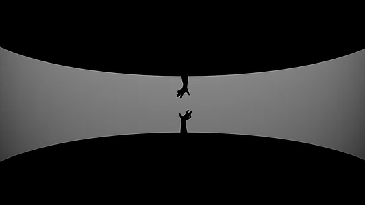 silhouette of two persons thumbnail
