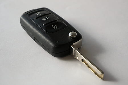 selective focus photo of black vehicle fob thumbnail