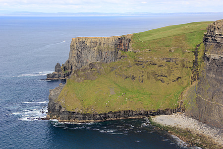 aerial photography of rock formation near sea thumbnail