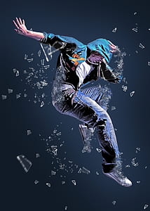 dancer digital wallpaper thumbnail