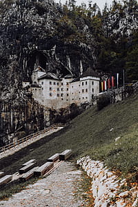 Predjama castle at the cave mouth in Postojna, Slovenia thumbnail